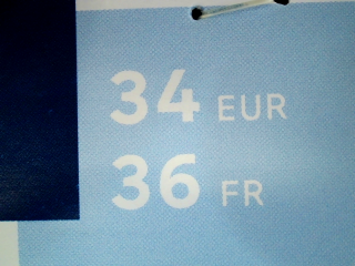 Jeans C&A de la taille 36, de couleur noir de denim