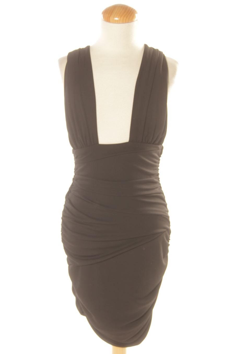 Vestido elegante de Zara de la talla XS, de color negro