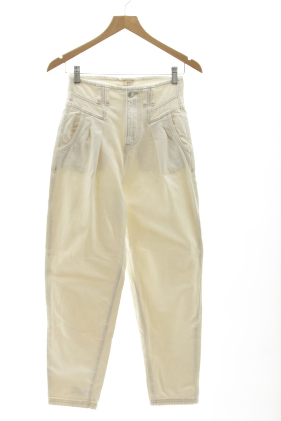 Jeans Stradivarius de la taille 32, de couleur beige de denim