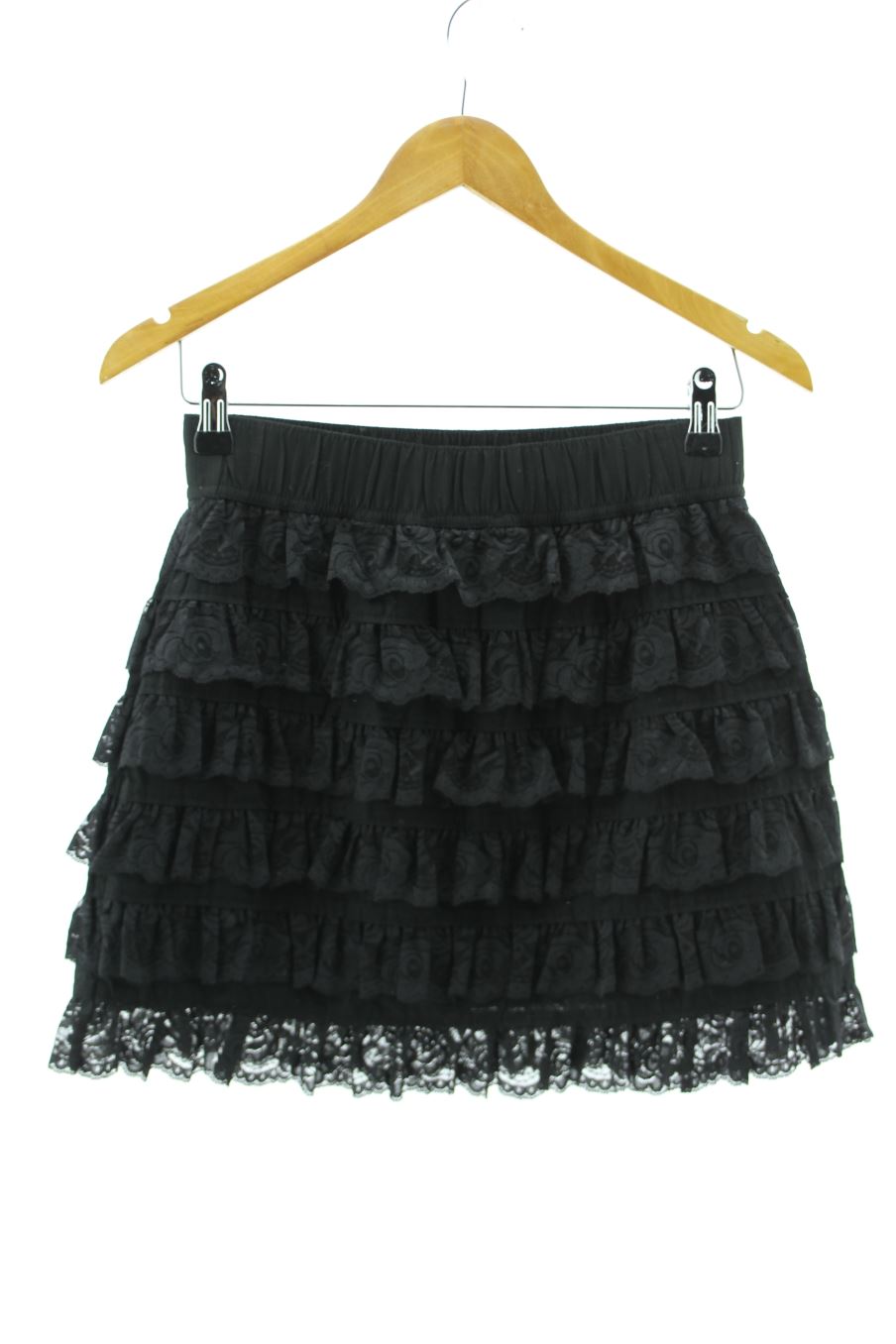 Jupe Mango de la taille S, de couleur noir