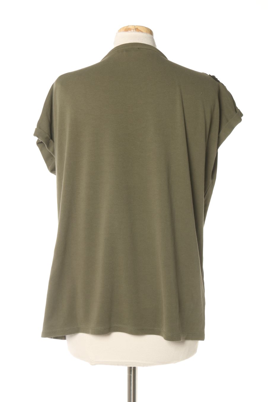 T-shirt Etam de la taille L, de couleur vert