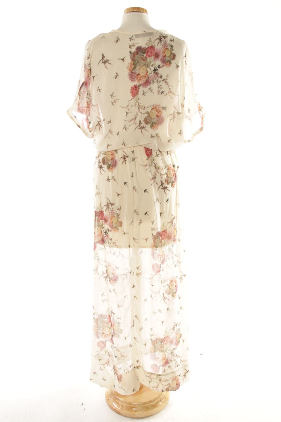 Robe casual Trafaluc de la taille S, de couleur fleurs