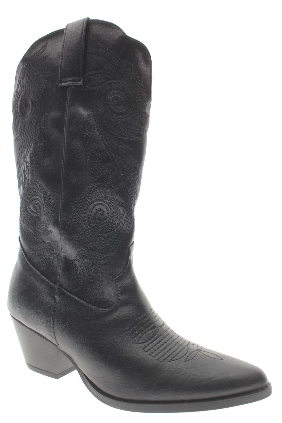 Botas de azarey de la talla 36, de color negro de