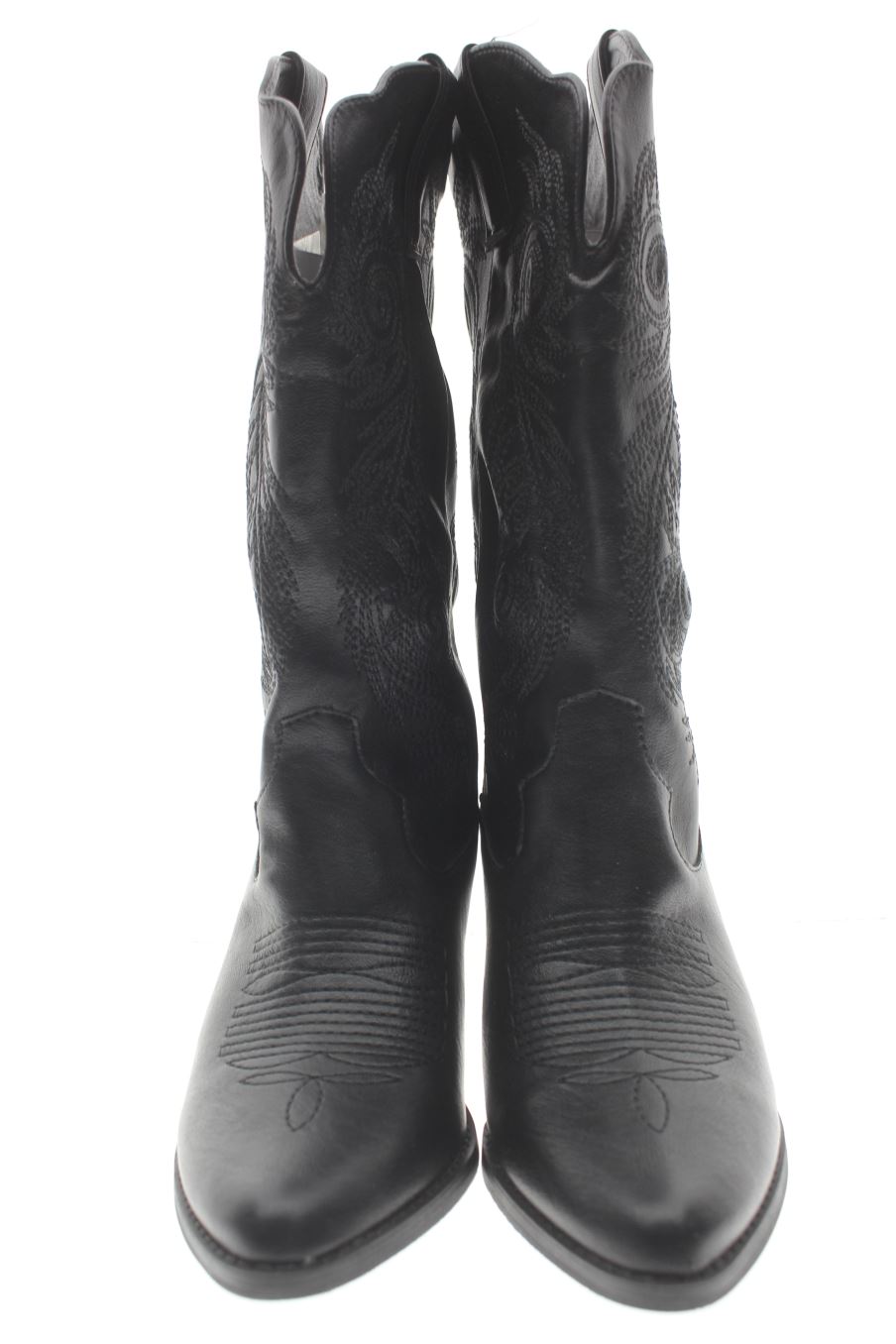 Botas de azarey de la talla 36, de color negro de