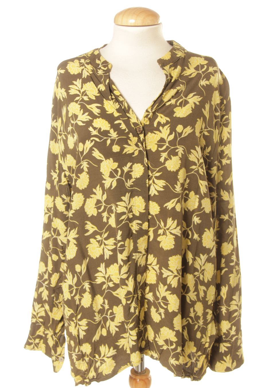 Langärmelige Bluse von El Corte Ingles Größe M, Farbe Geblümt, für