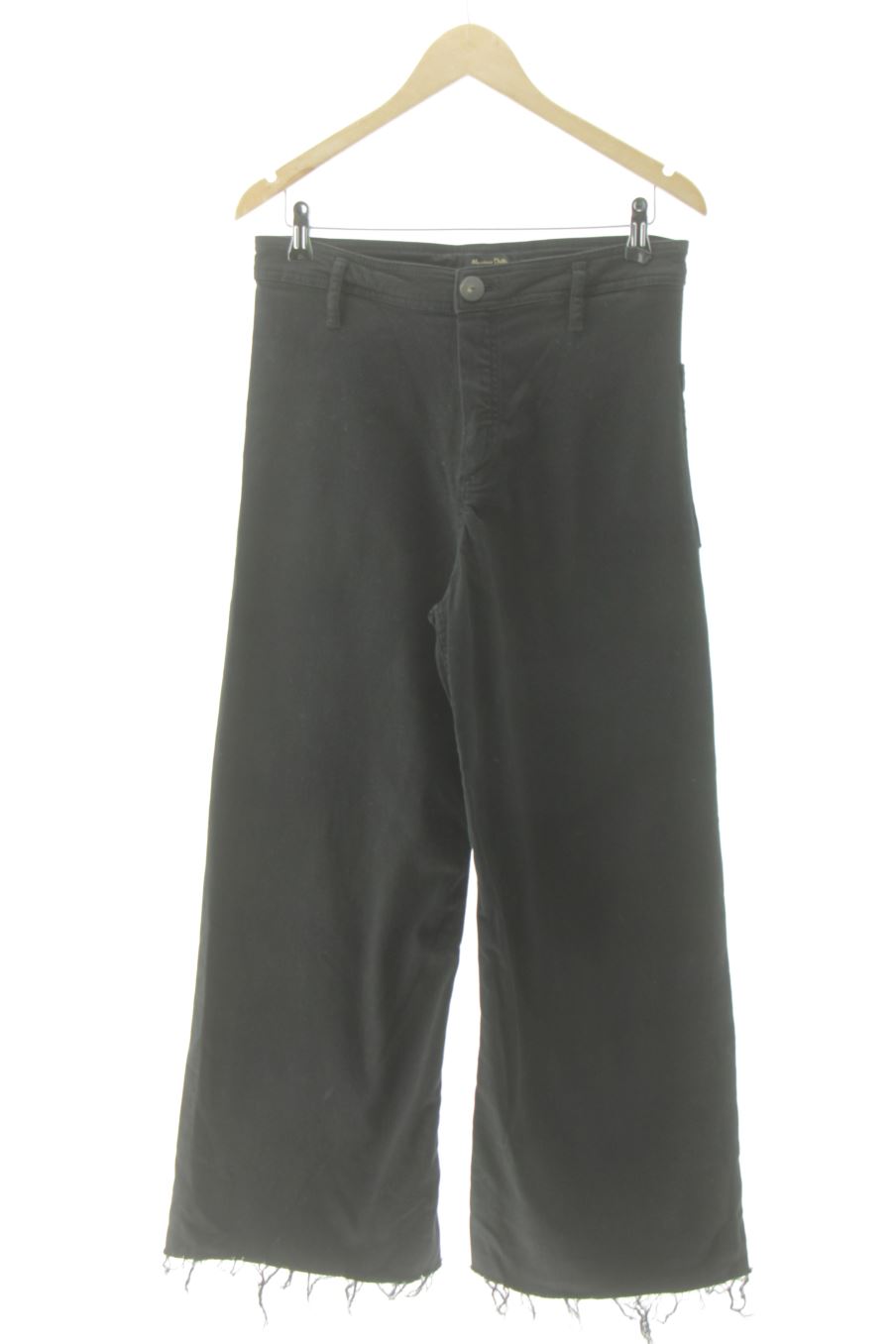 Jeans Massimo Dutti de la taille 40, de couleur noir de denim