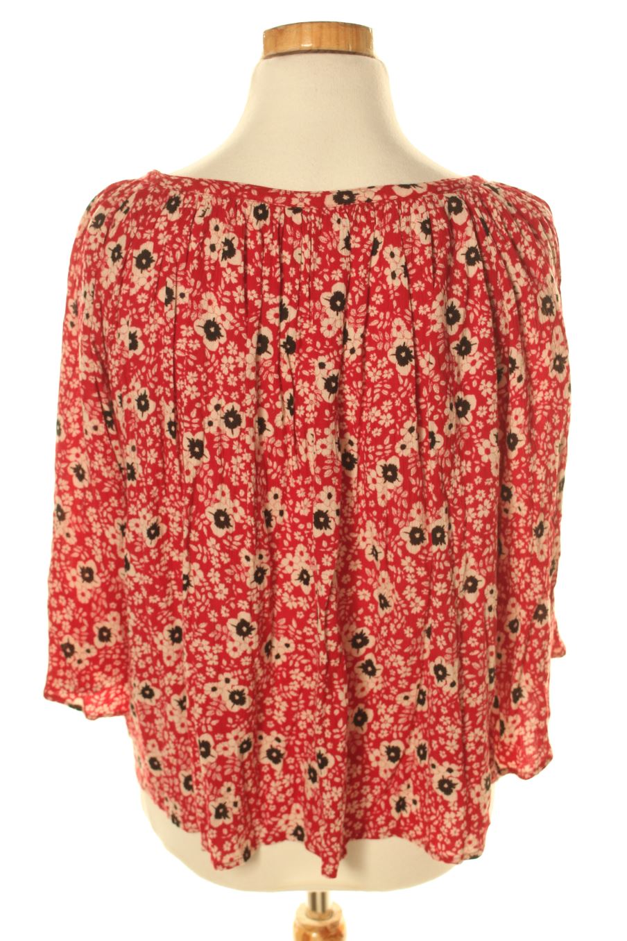 Blouse à manches longues Trafaluc de la taille XS, de couleur rouge
