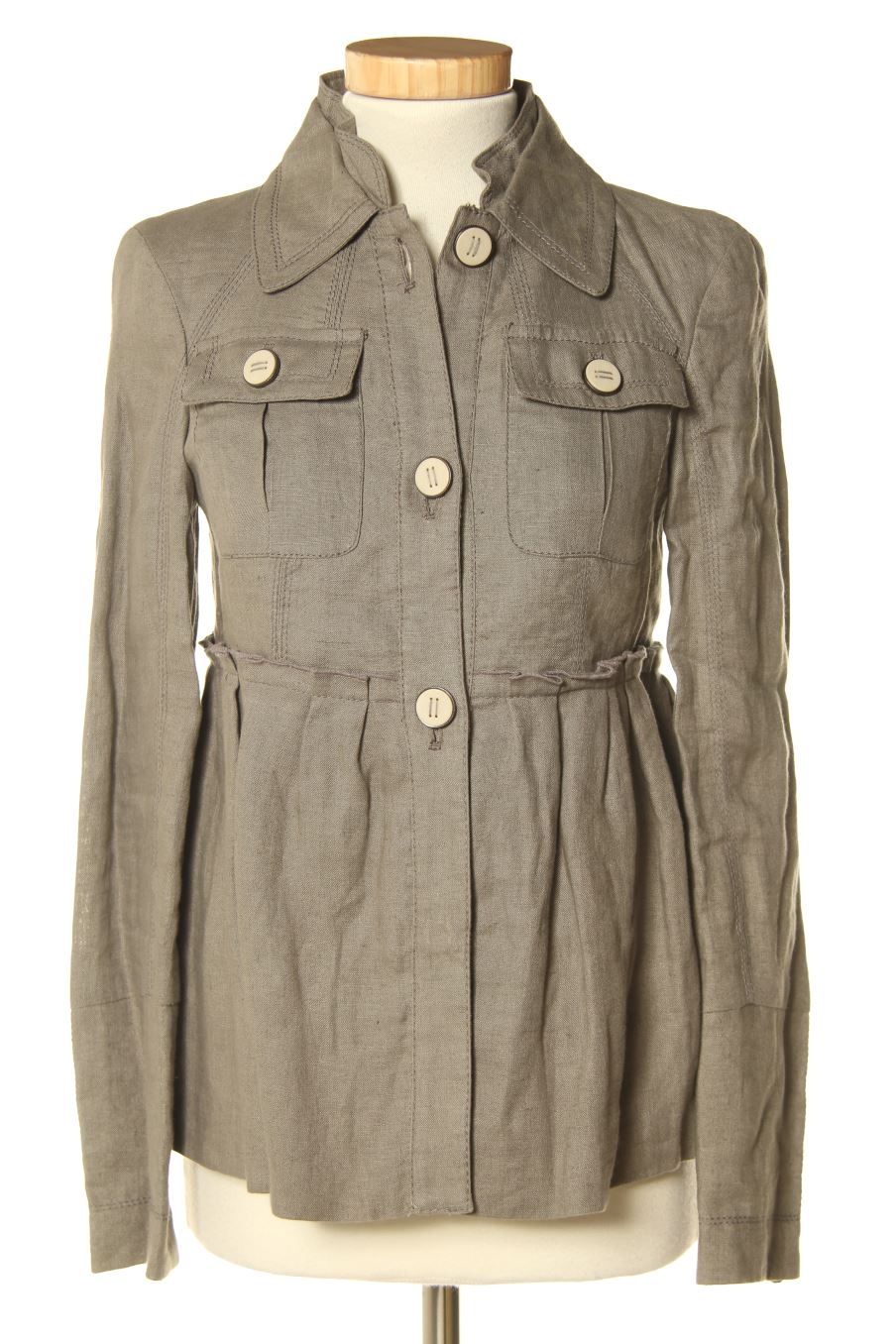 Cazadora de Zara de la talla M, de color gris