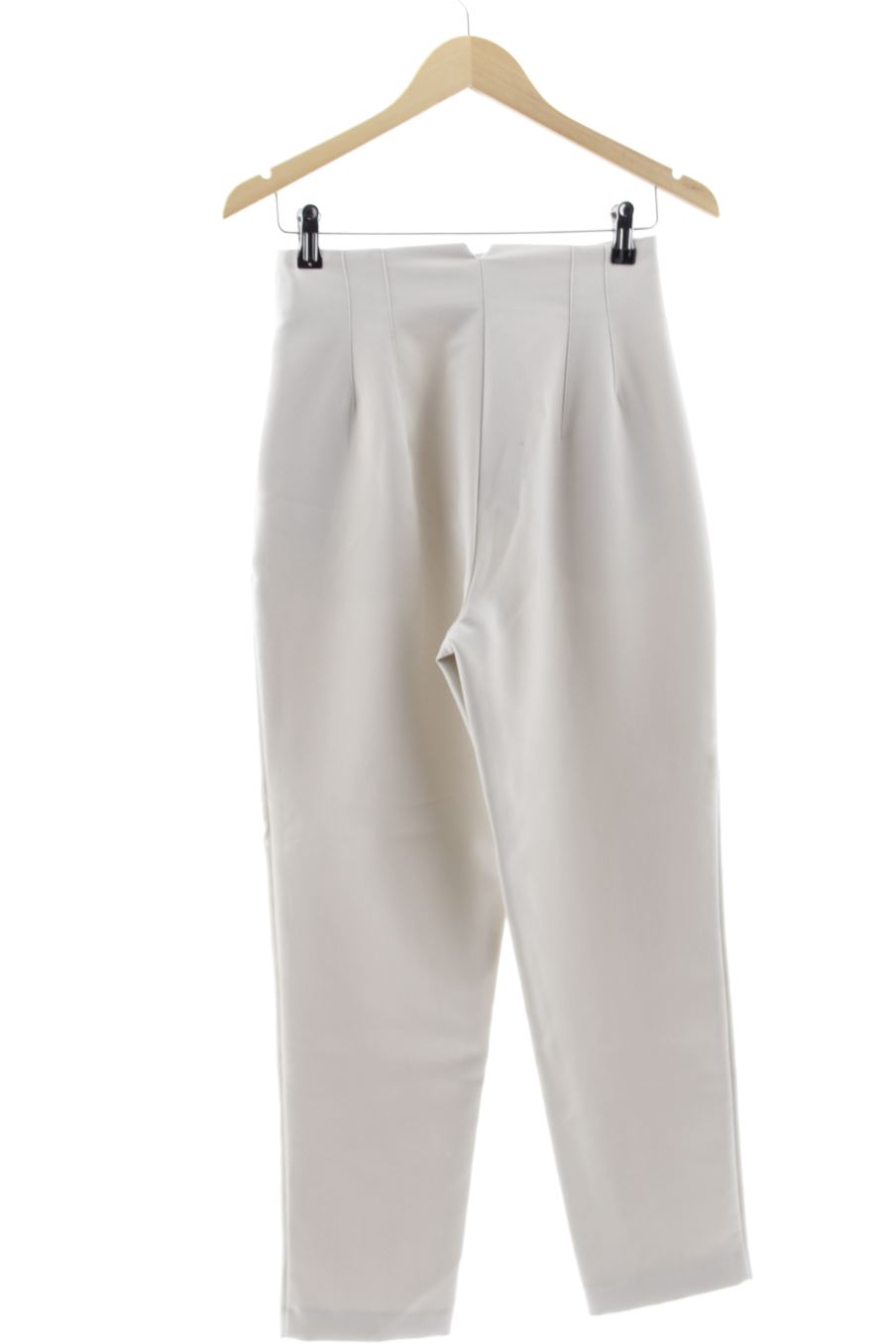 Pantalon Zara de la taille S, de couleur beige