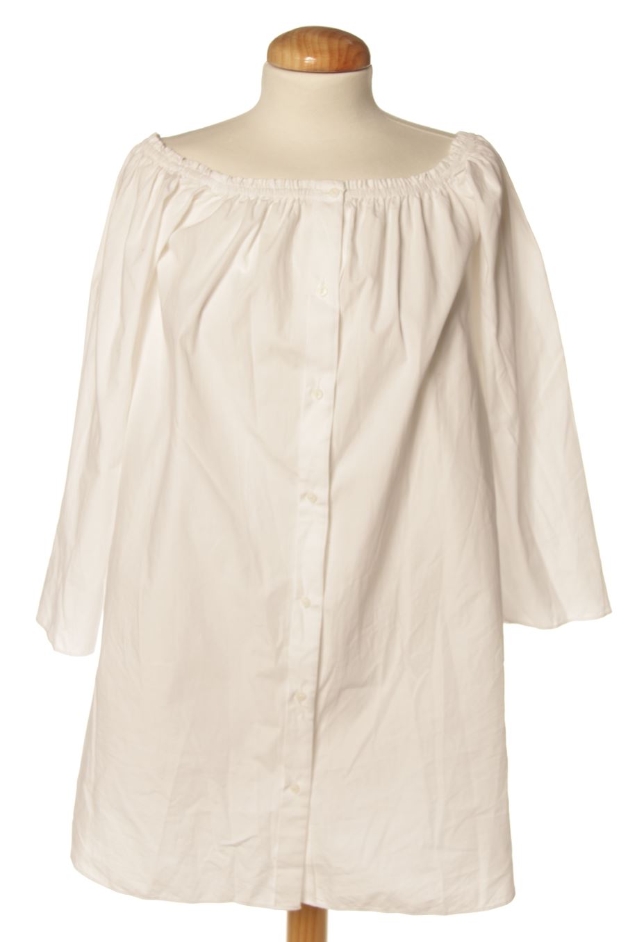 Robe casual trf (ZARA) de la taille S, de couleur blanc