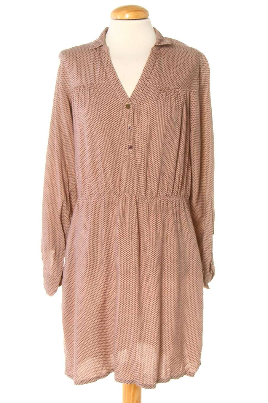 Robe casual Pull & Bear de la taille L, de couleur imprimés