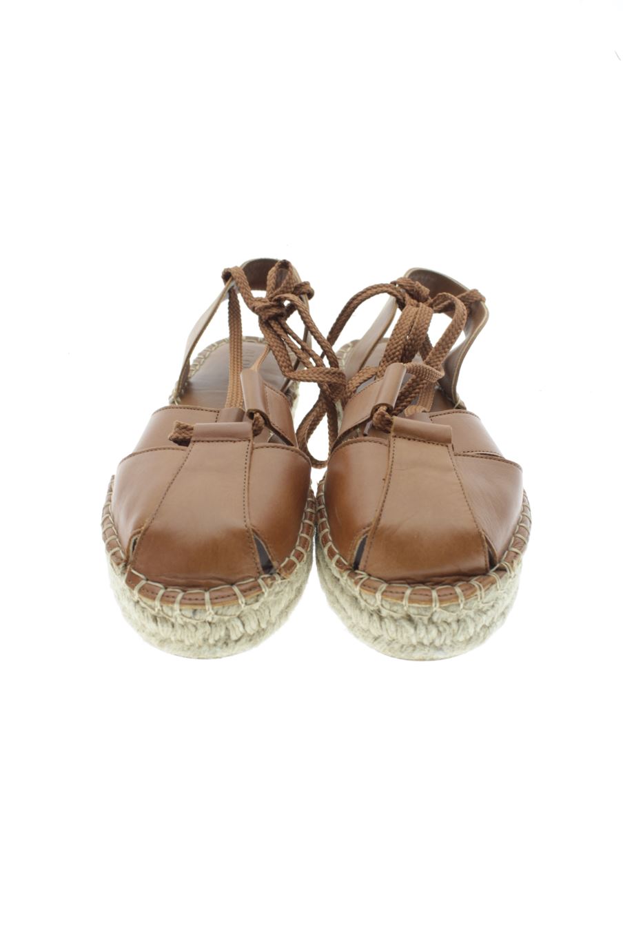 Sandalias planas de ALOHAS de la talla 38, de color marrón de