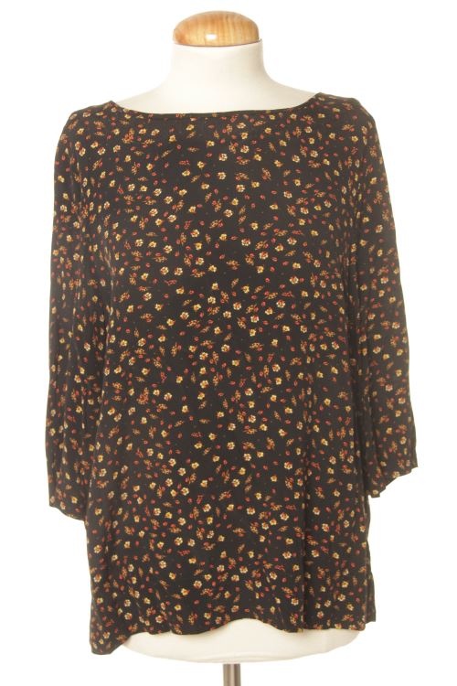 Blusa a maniche lunghe