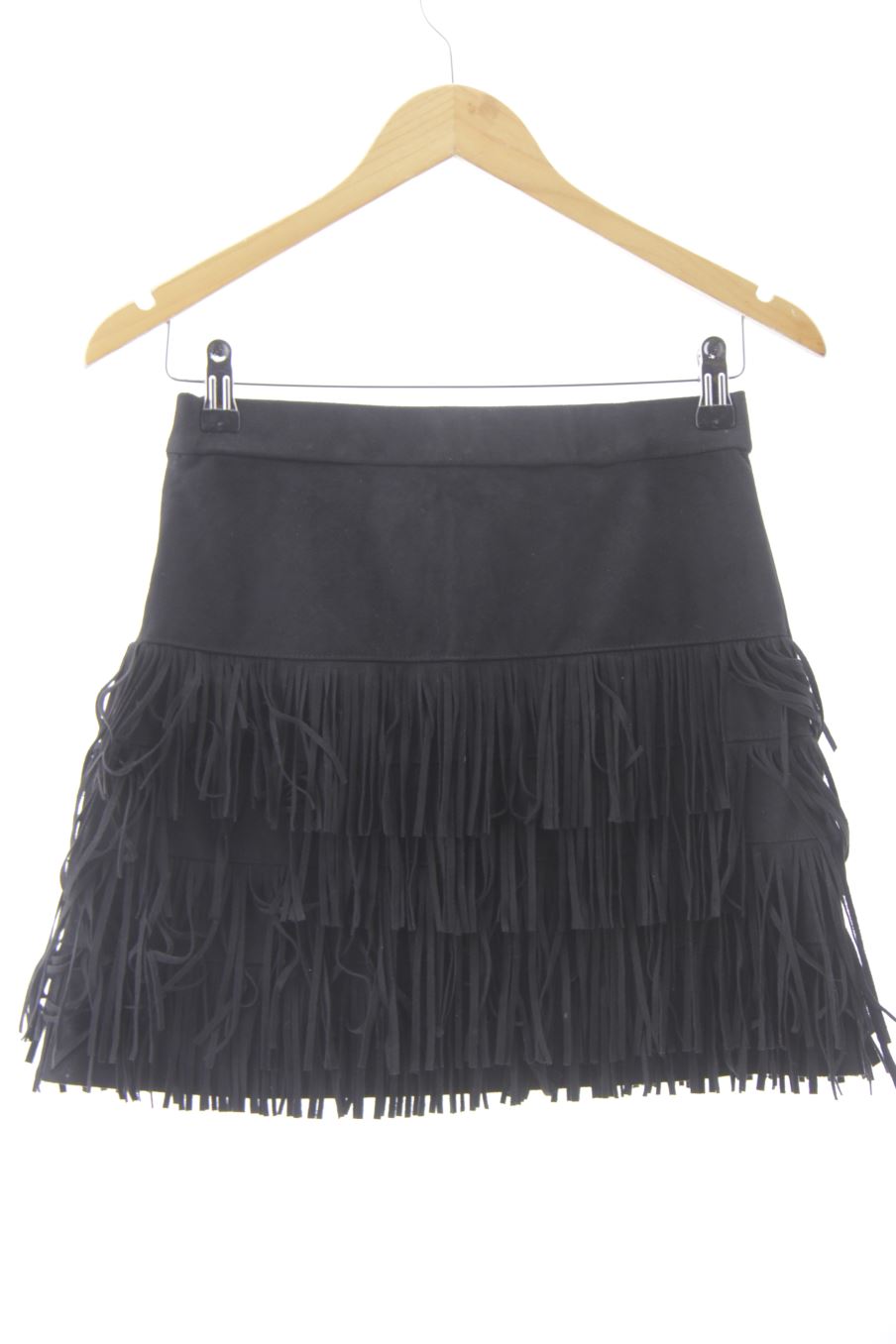 Jupe trf (ZARA) de la taille XS, de couleur noir