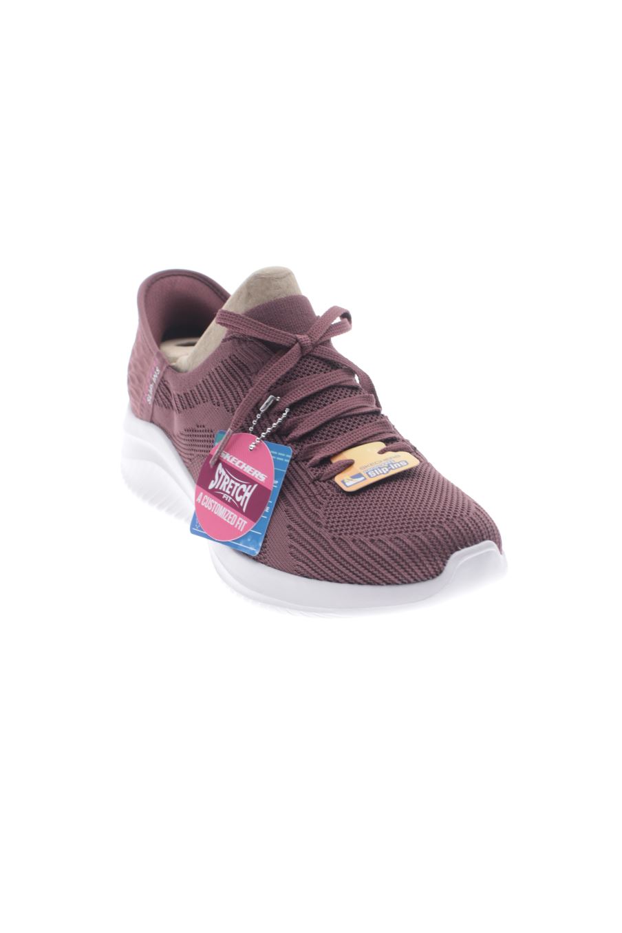 Deportivos de skechers de la talla 40, de color bordeaux