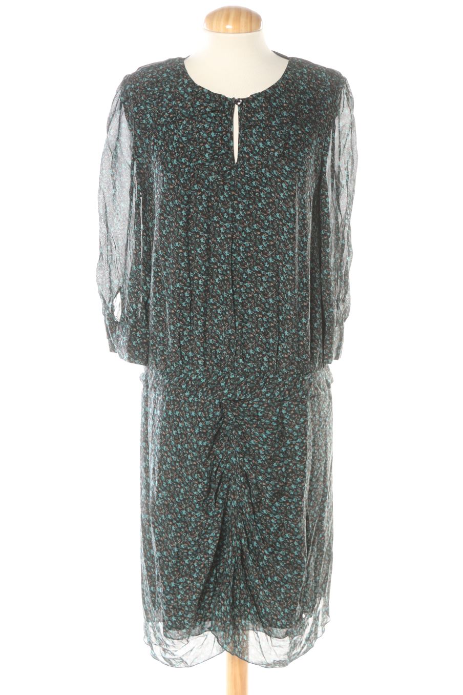 Robe casual BIMBA Y LOLA de la taille M, de couleur vert de soie