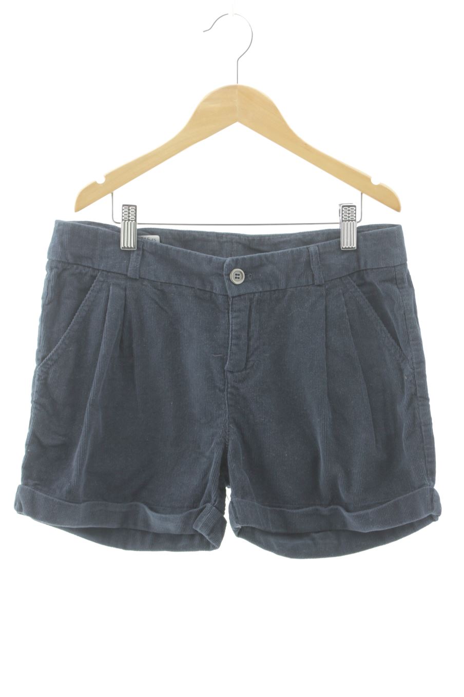 Pantalón corto de Benetton de la talla 11 años de pana de segunda mano