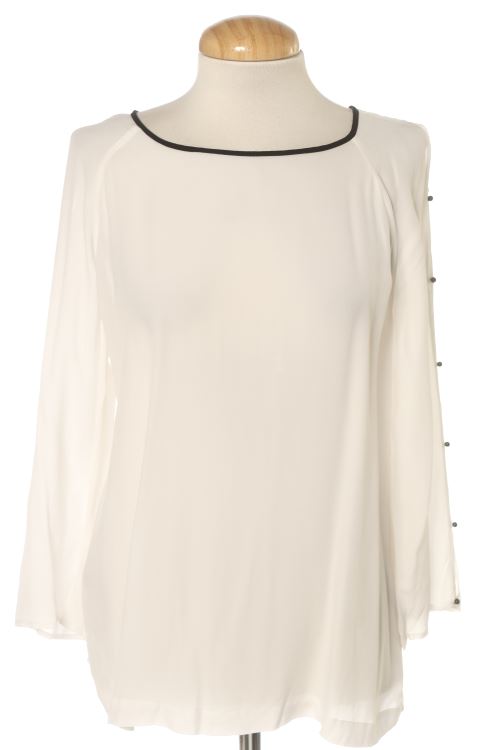 Blusa a maniche lunghe