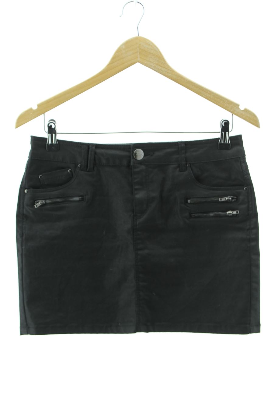 Jupe Fórmula Joven de la taille 38, de couleur noir