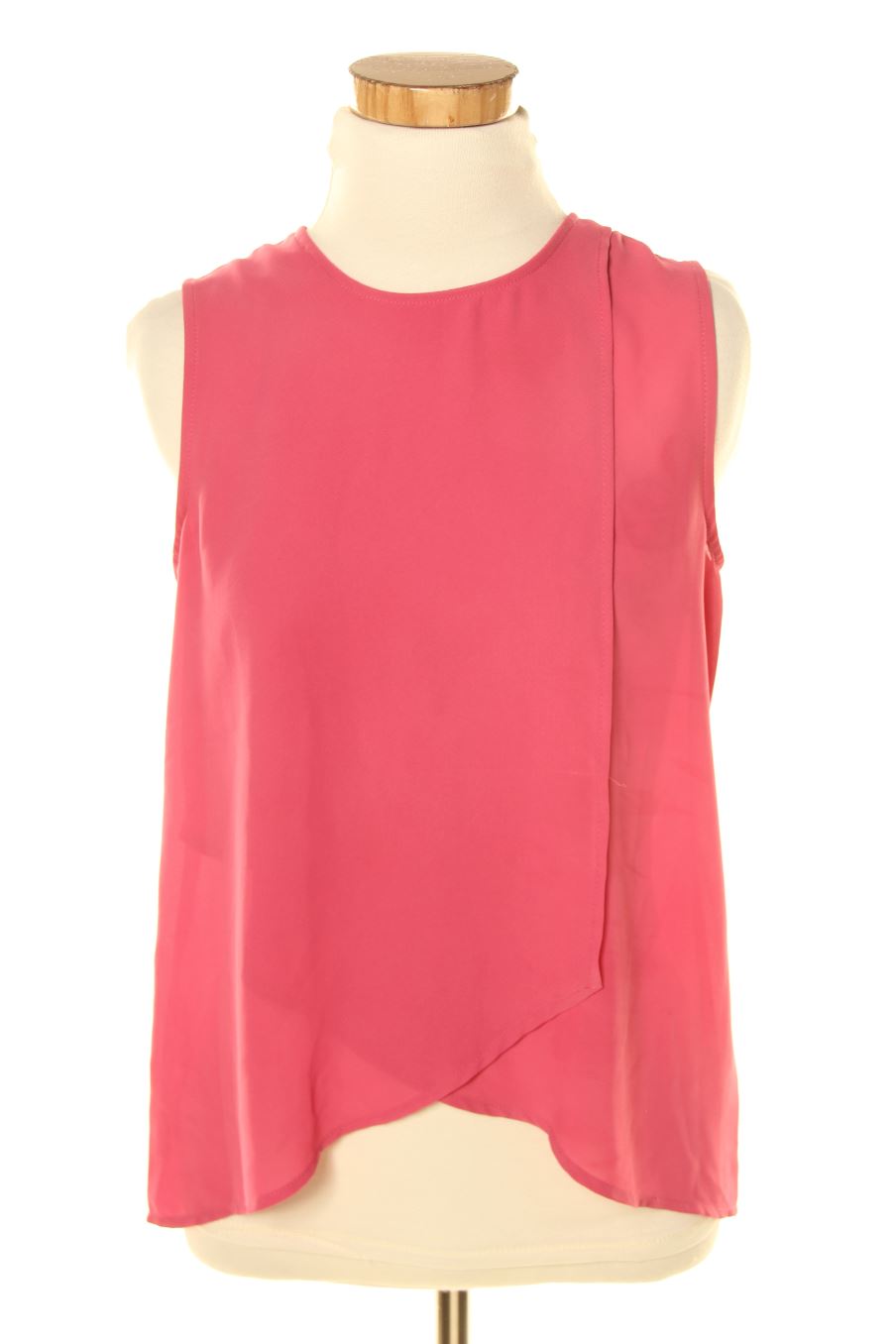 Top de Mango de la talla XS, de color rosa