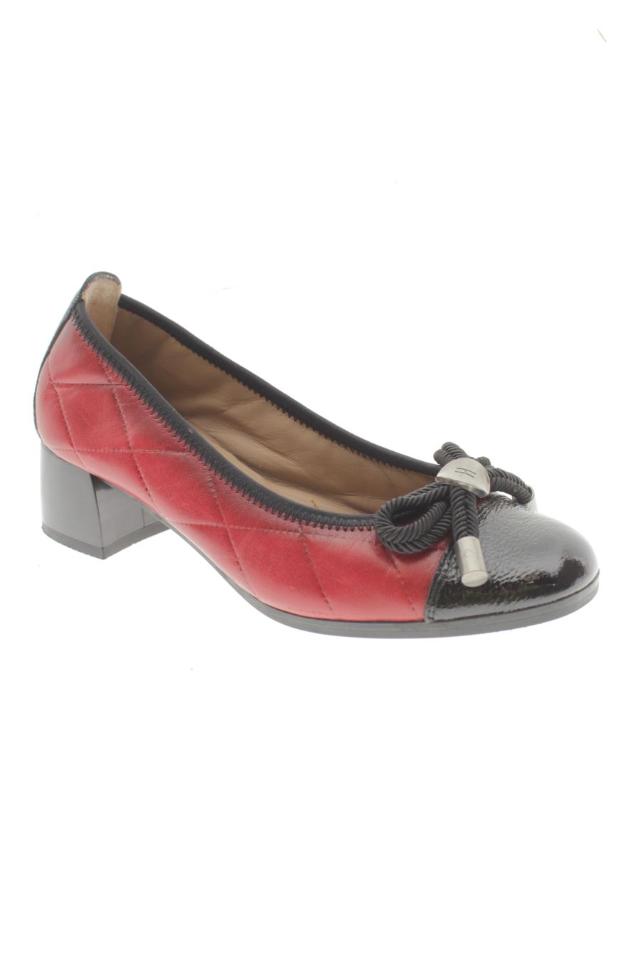 Zapatos de tacon de Hispanitas de la talla 36, de color rojo de