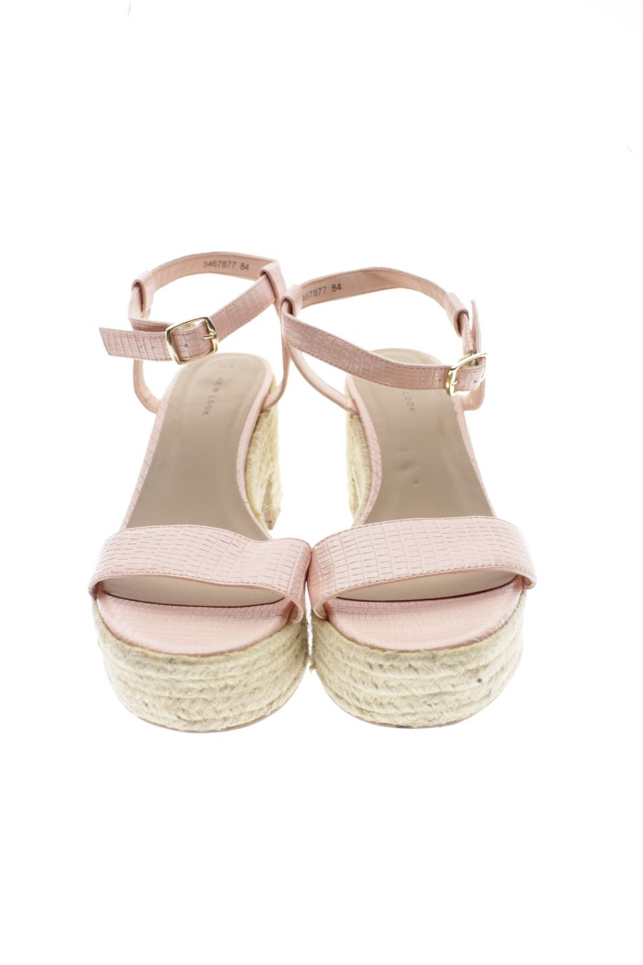 Sandalias tacon de new look de la talla 40, de color rosa de