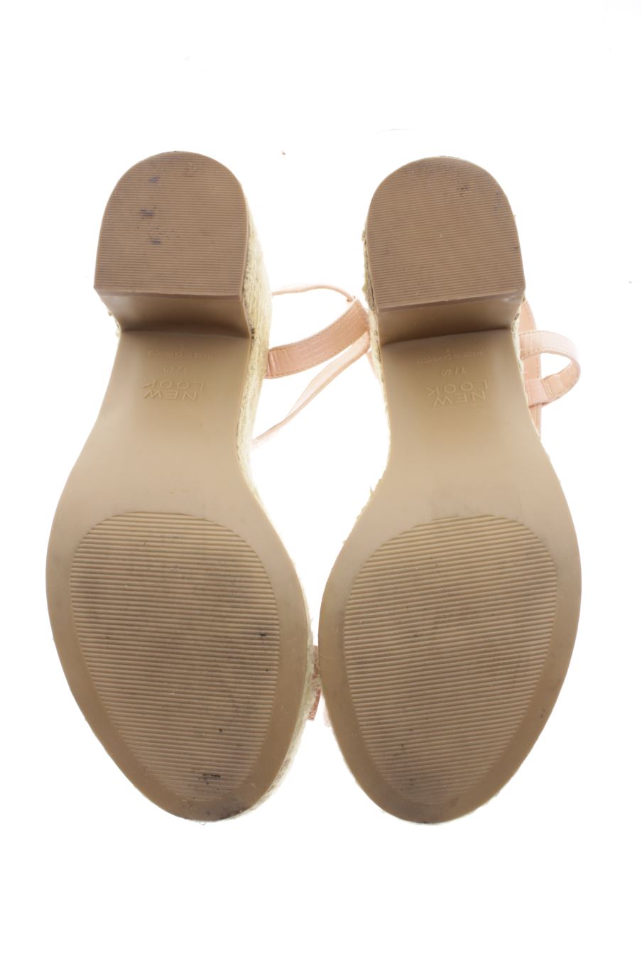 Sandalias tacon de new look de la talla 40, de color rosa de