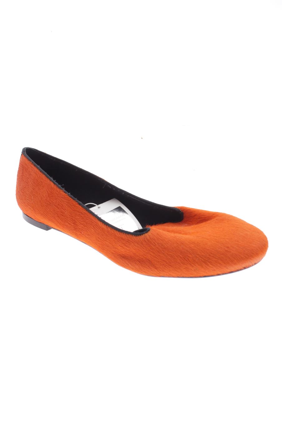 Zapatos planos de Zara de la talla 40, de color naranja de