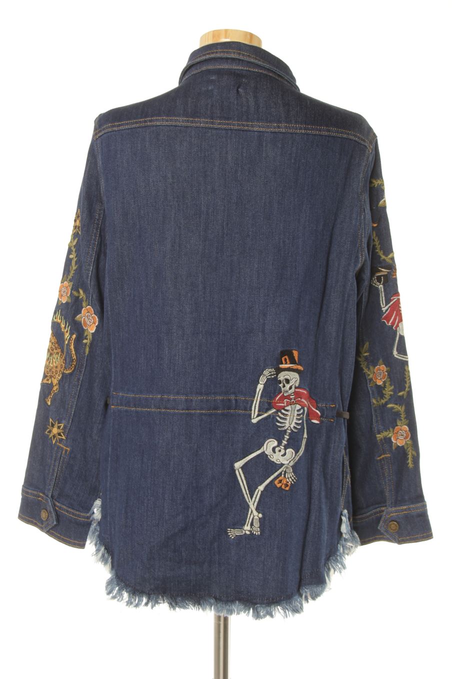 Cazadora de Zadig & Voltaire de la talla S, de color azul marino de ropa vaquera
