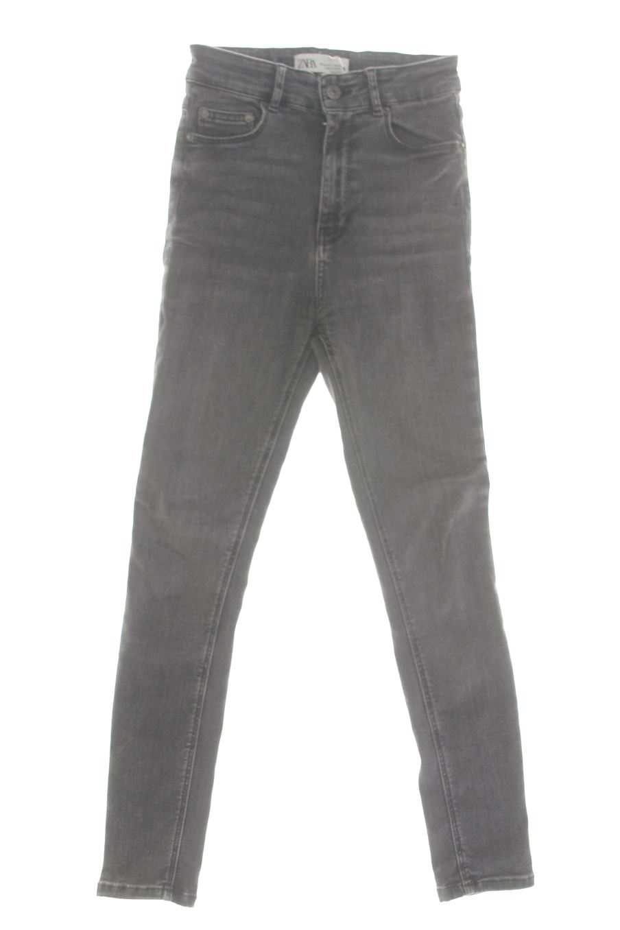 Jeans von Zara Größe 36, Farbe Grau, aus Jeanskleidung für