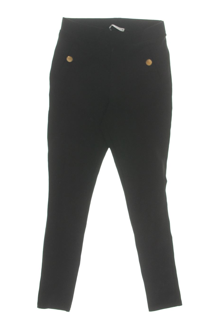 Pantalón Casual de Zara de la talla M, de color negro