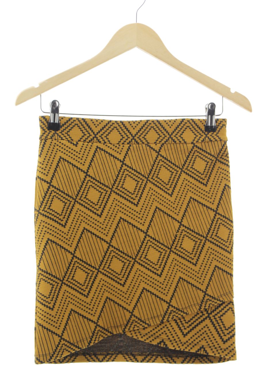 Falda de Stradivarius de la talla M, de color marrón