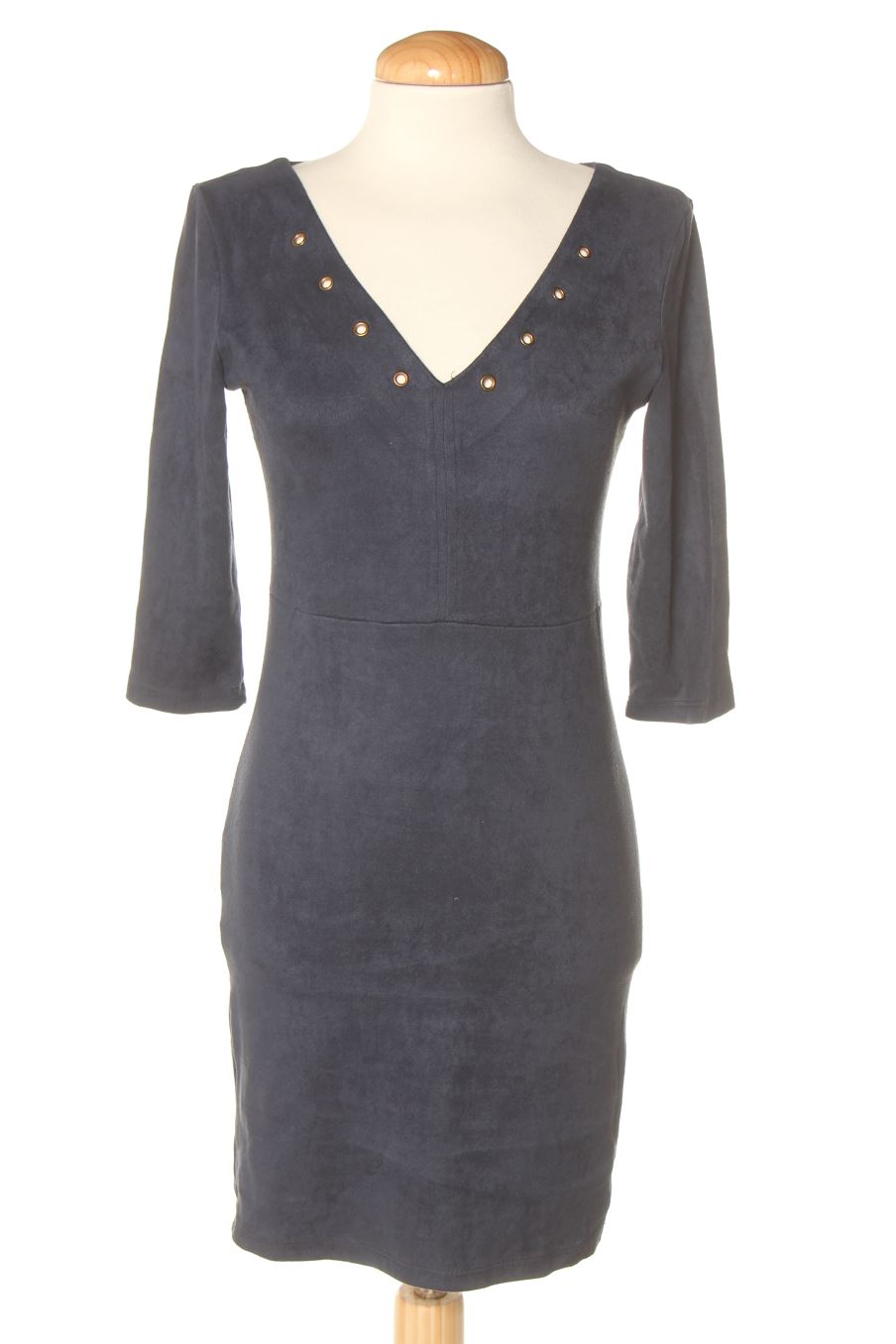 Robe casual Voyelles de la taille S, de couleur bleu marine