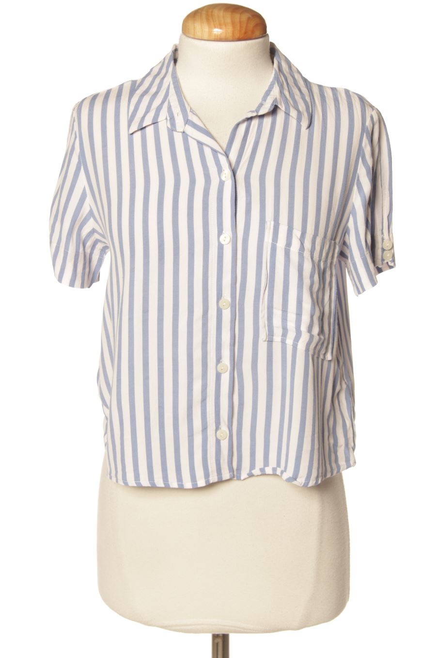 Camisa de Bershka de la talla S, de color rayas