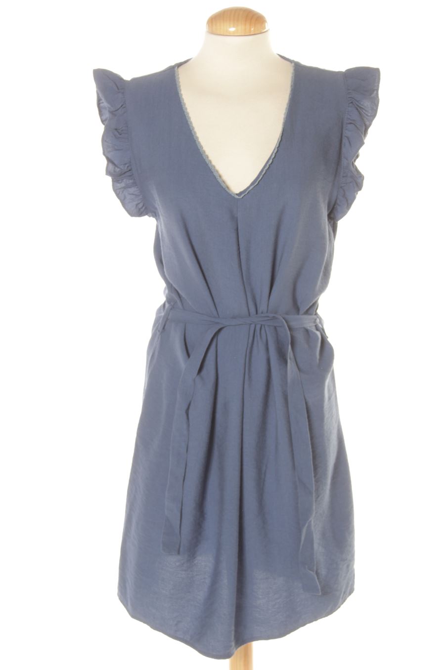 Robe casual LES PETITES FLEURS de la taille XS, de couleur bleu