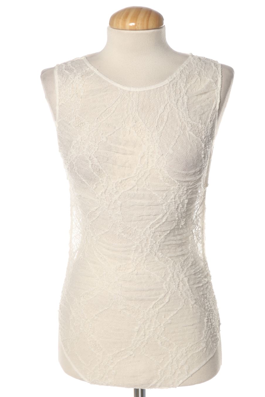 Body von Zara Größe M, Farbe Weiss, für