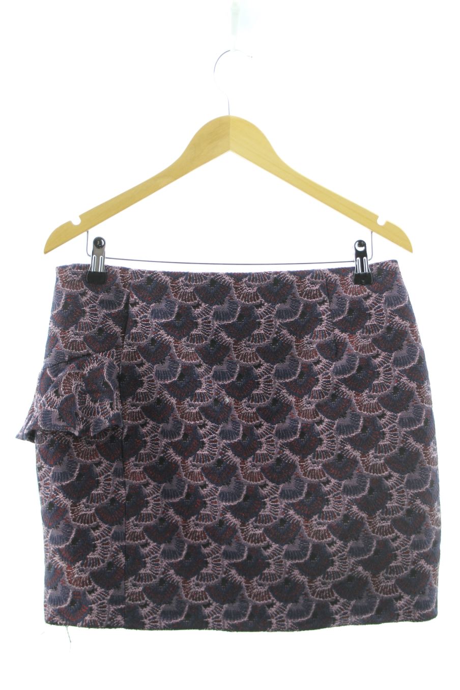 Jupe Bershka de la taille L, de couleur imprimés