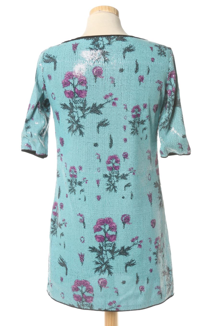 Robe Adolfo Dominguez de la taille 34, de couleur turquoise