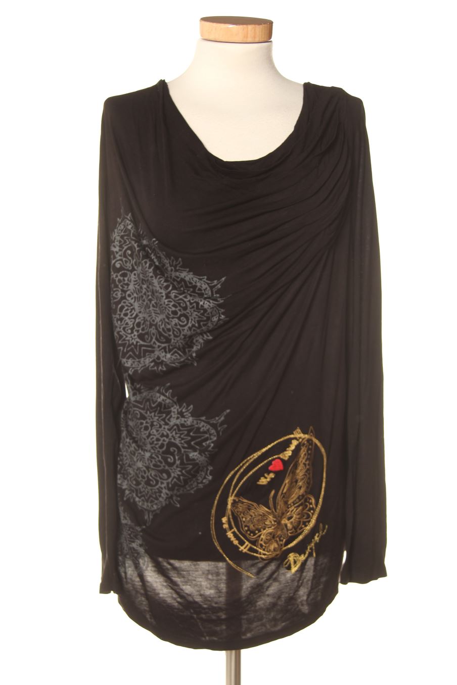 Desigual Oversize Monograme Tee