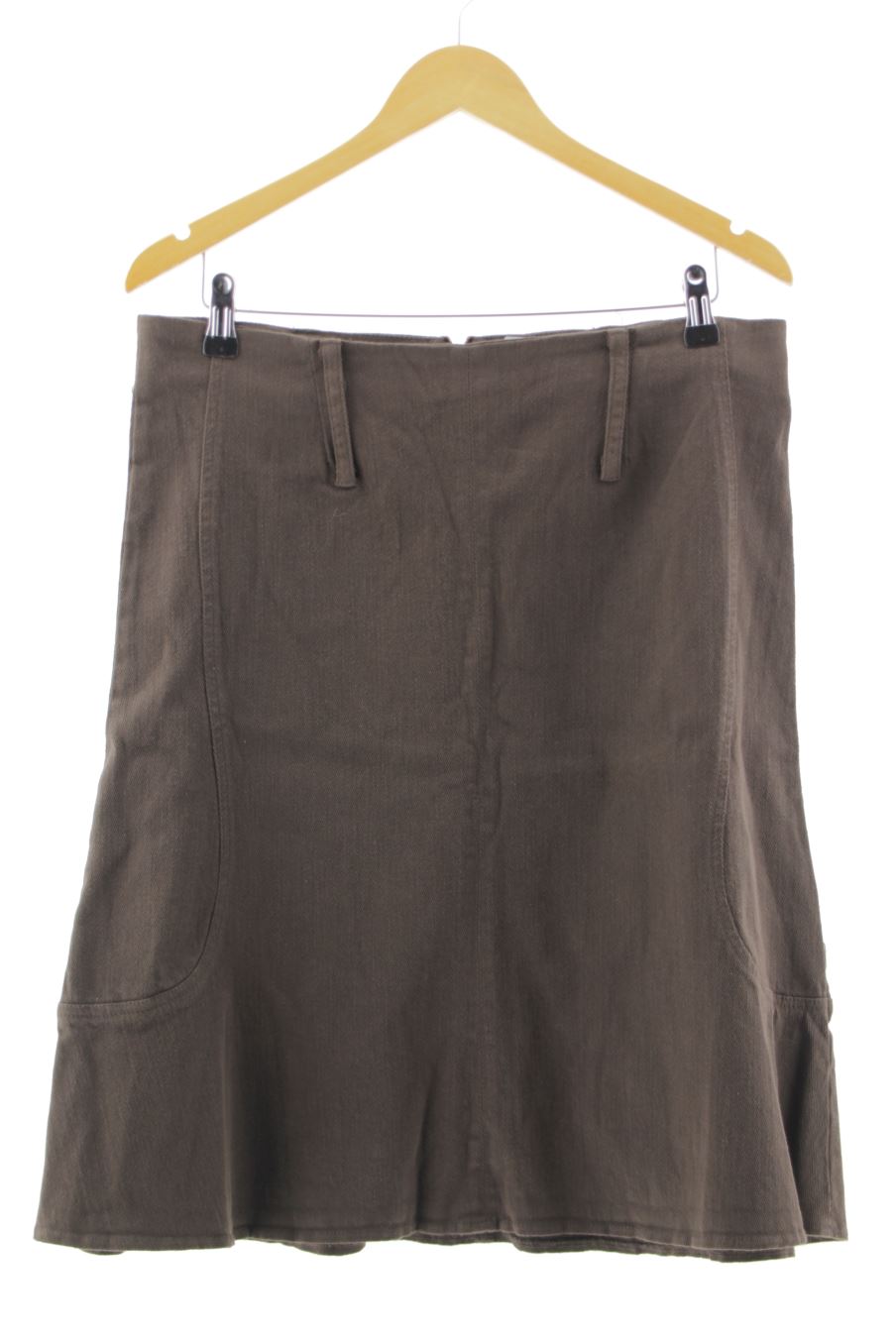 Faldas de Ricardo Santiago de la talla 44, de color marrón