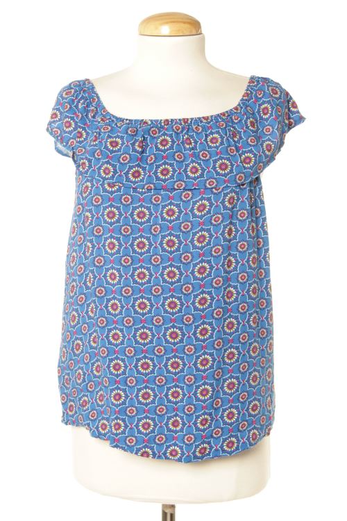 Kurzärmelige Bluse