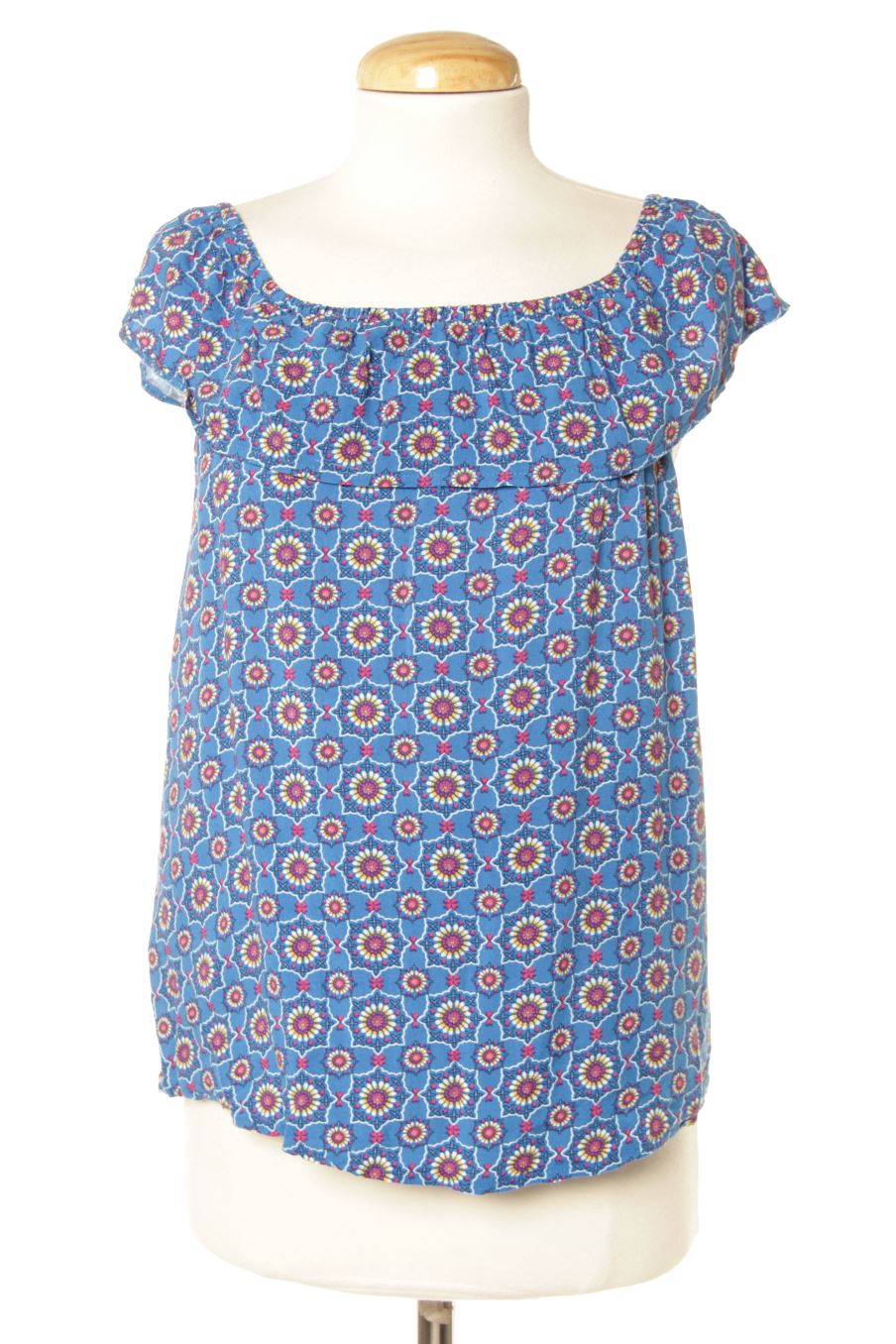 Kurzärmelige Bluse von PERCENTIL Größe S, Farbe Blau, für