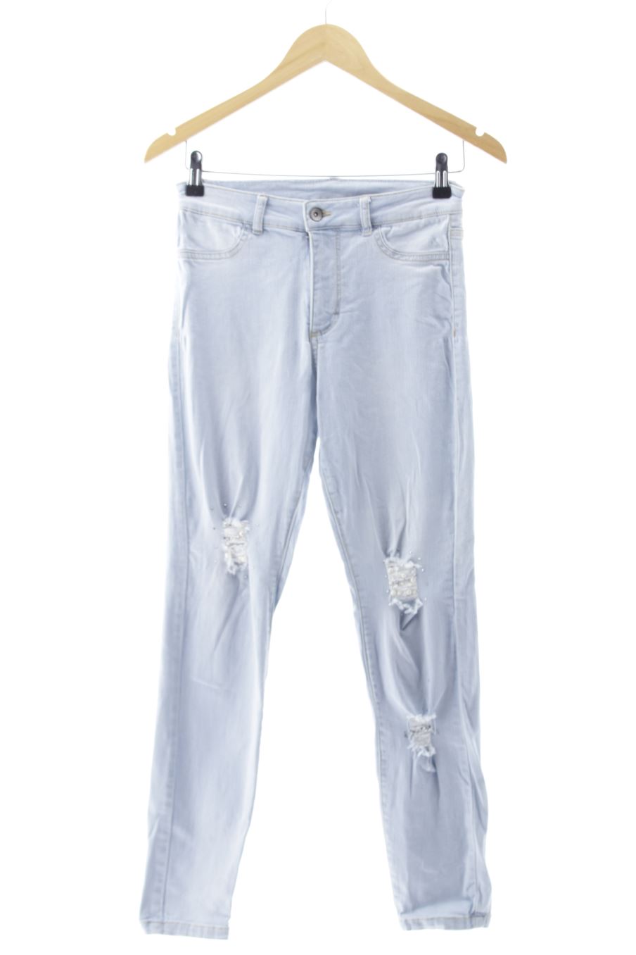 Jeans Calzedonia de la taille S, de couleur bleu de denim