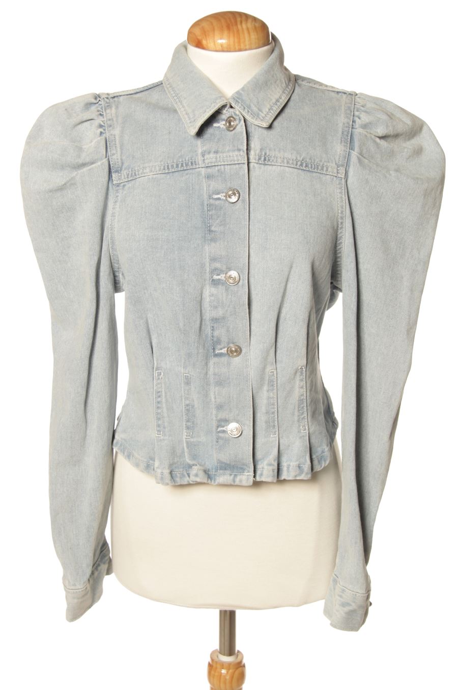 Blouson Pimkie de la taille 36, de couleur bleu de denim