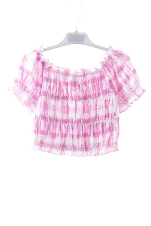 Blouse à manches courtes