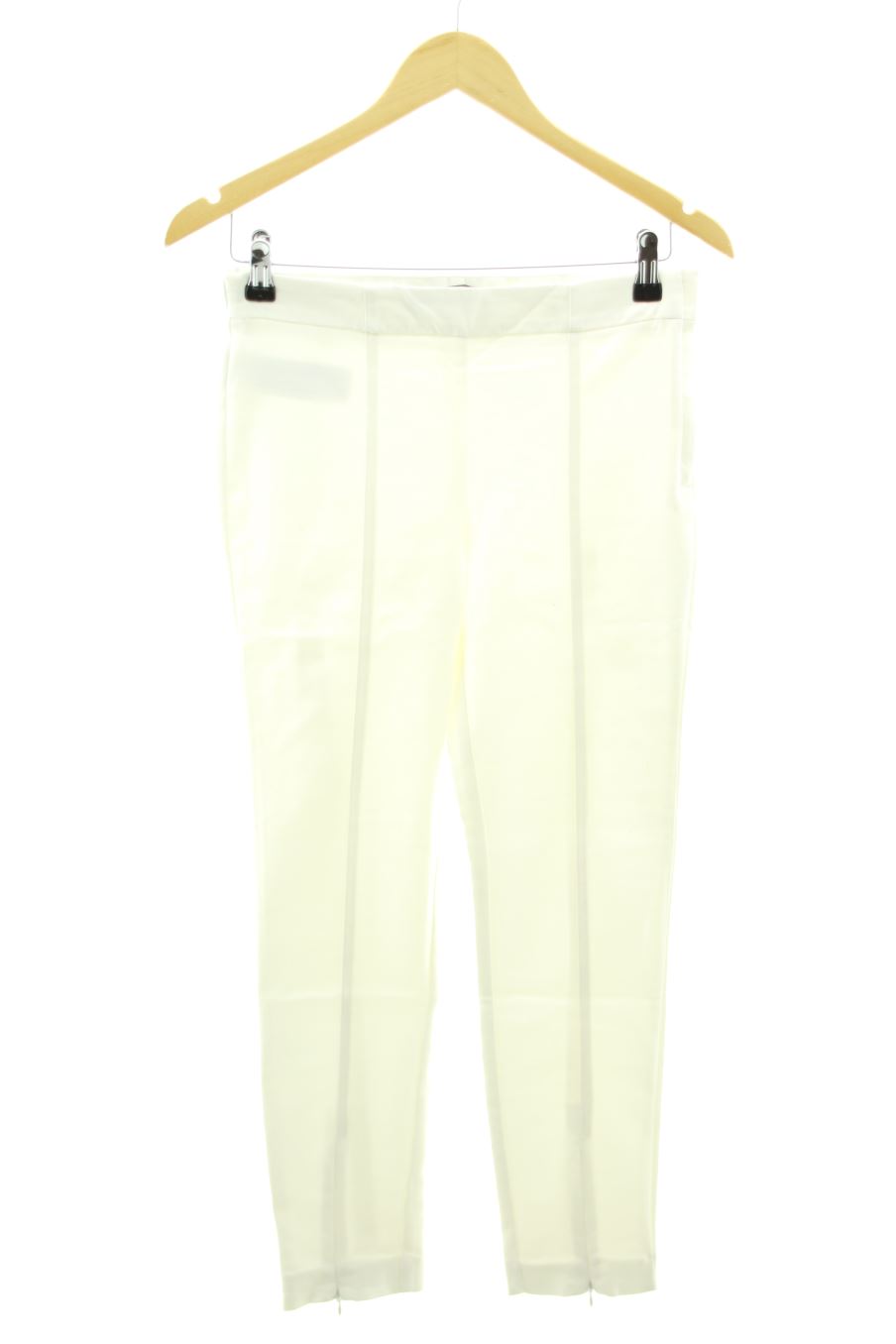 Pantalones de Mango de la talla 34, de color blanco
