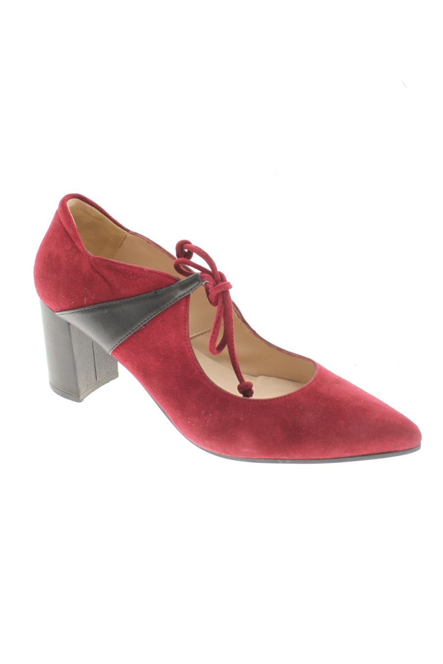 Zapatos de tacon de Lucca Piú de la talla 38, de color burdeos de
