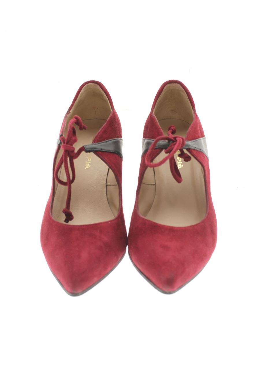 Zapatos de tacon de Lucca Piú de la talla 38, de color burdeos de