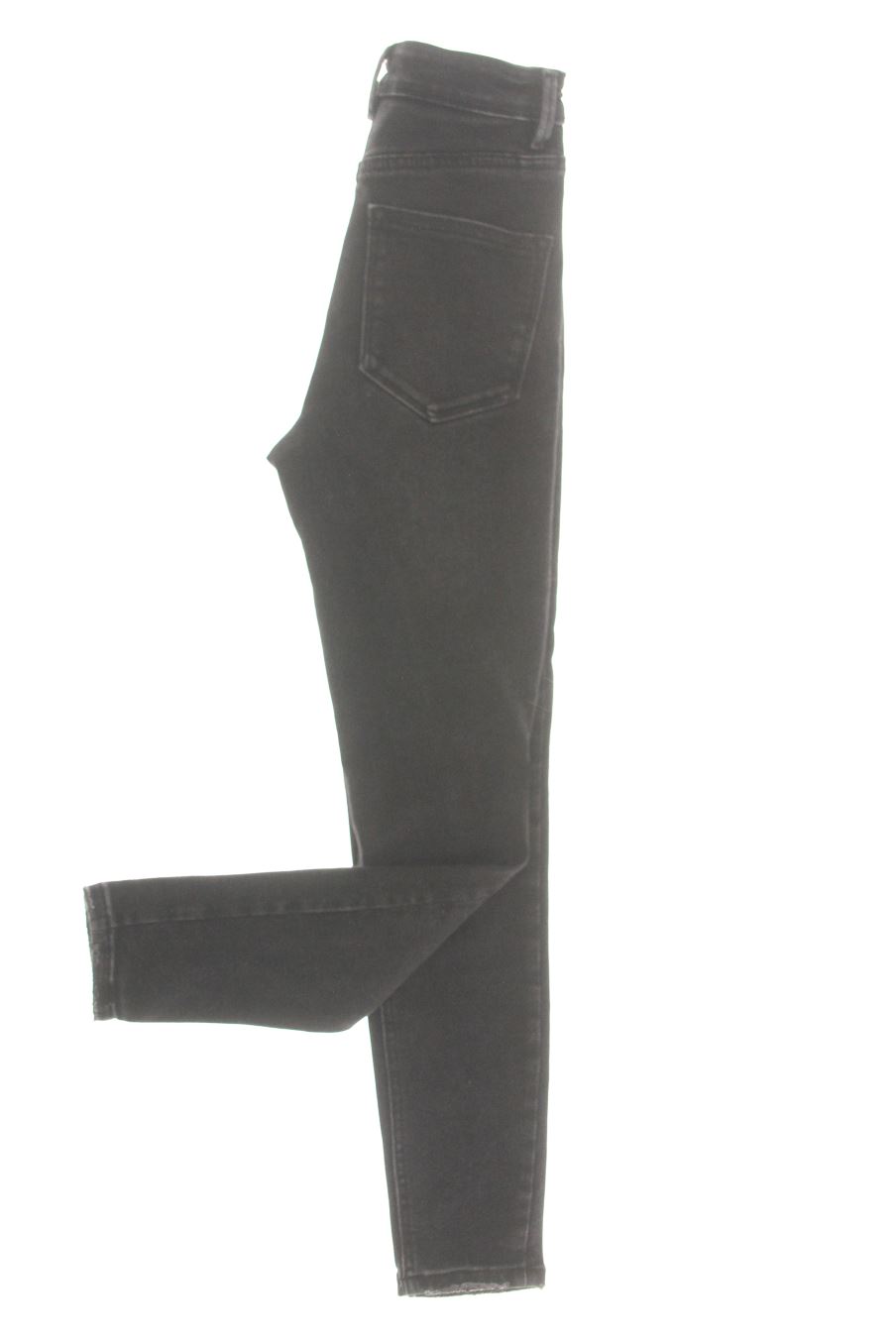 Vaqueros de Stradivarius de la talla 32, de color negro de ropa vaquera