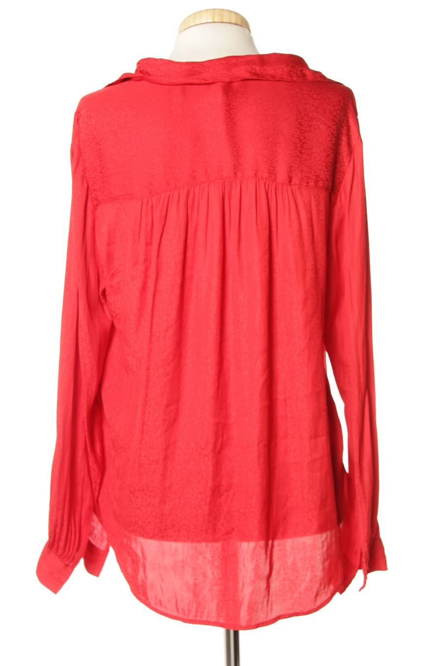 Chemise H&M de la taille 40, de couleur rouge